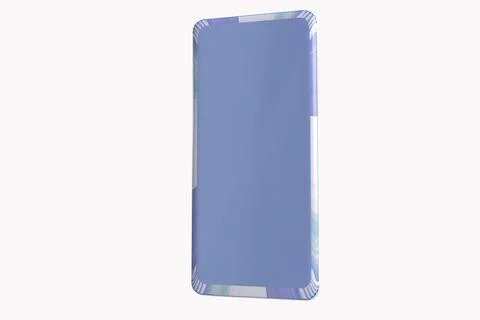 3D Illustration of a Mobile Phone Illustrazione stock