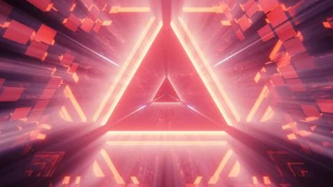 3d illustration motion background live wallpaper of the abstract door to heaven Illustration