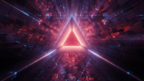 3d illustration motion background live wallpaper of the abstract door to heaven Ilustração Stock