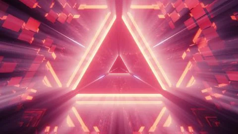 3d illustration motion background live wallpaper of the abstract door to heaven Illustration