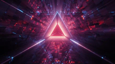 3d illustration motion background live wallpaper of the abstract door to heaven Illustrazione stock