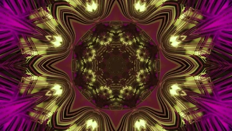 3d illustration of moving corridor with creative decor Stock Footage 160523392