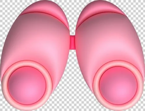 3d illustration Optical instruments for viewing distant. binoculars, spyglass Stock Illustration