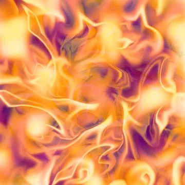 3D illustration or 3D rendering. Swirling colored clouds. Stock Illustration