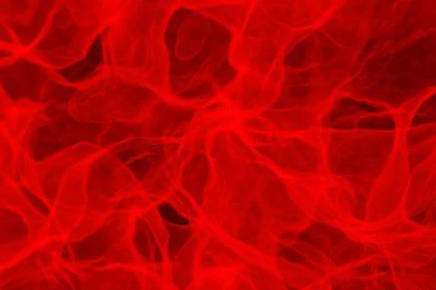 3D illustration, pattern, red  a smoke in the  on a dark isolated background. Stock Illustration