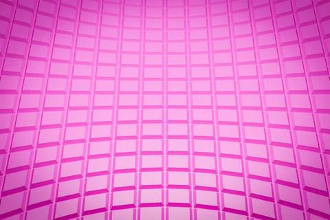 3d illustration pink  pattern, cell in geometric ornamental style from stripe Stock Photos