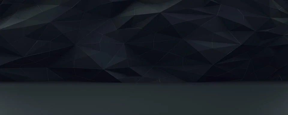 3D illustration of a polygonal pattern background イラスト素材