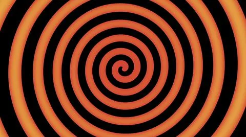 3d illustration - psychedelic hypnotic spiral abstract backgrounds Stock Illustration