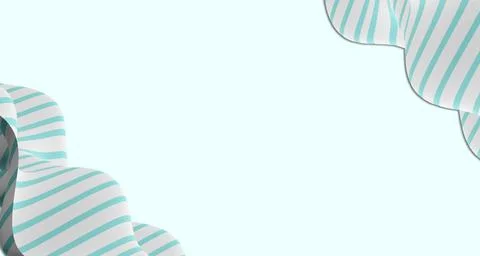 3d illustration ripple with straight lines. Abstract background. Pastel con.. 스톡 일러스트