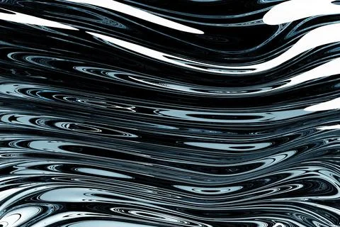 3d Illustration  rows of black   line  .Geometric background, weave pattern. Stock Illustration