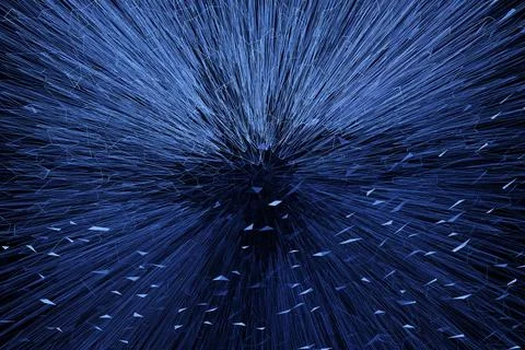 3d Illustration  rows of     blue triangles  .Geometric background,  pattern. Illustrazione stock