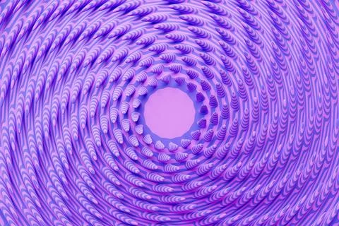 3D illustration of rows of purple bumps. A set of pimples on a monochrome bac Stock Photos