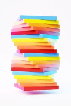 3d illustration of a  science template, abstract background, science concept  Foto stock