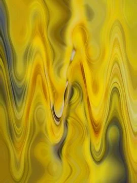 3D illustration seamless pattern of abstract fluid wave psychedelic Stock Illustration