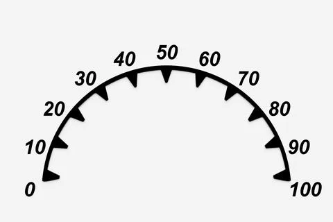 3d illustration of speed measuring speed icon. Black speedometer icon, speedo Stock Illustration