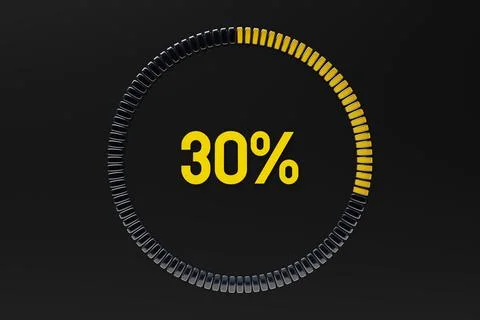 3d illustration of speed measuring speed icon. Colorful  panel  icon, pointer Illustrazione stock