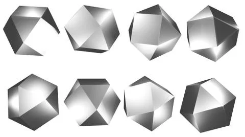 3D illustration Sphere with connected lines. Global digital connections. Wire Stock Illustration