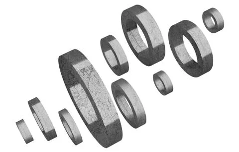 3d illustration Spherical geometric background Abstract contains shapes contr Stock Illustration