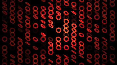 3D illustration -Technology Interface Computer Data Digital Screen. Stock Illustration