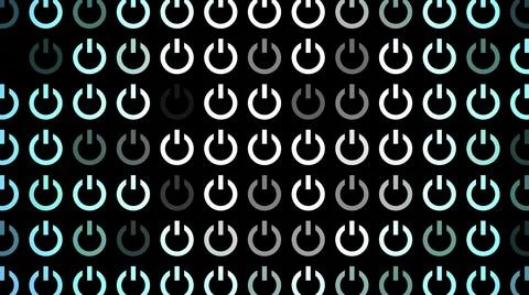 3D illustration -Technology Interface Computer Data Digital Screen. Illustrazione stock