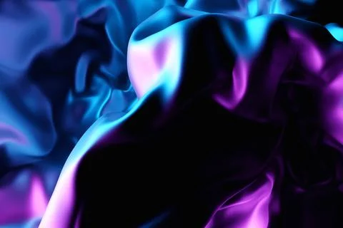 3d Illustration   textile . Pattern on a purple and blue  background, pattern Illustrazione stock