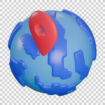 3d illustration of virtual reality device Stock Illustration