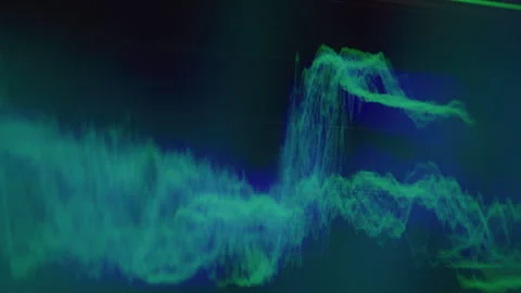 3d Illustration of a Waveform in an Editing Program Stock Footage 270313261