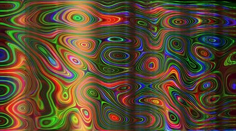 3d illustration - Webbing Mesh of Interweaved Red Green and Blue Rgb Threads  Stockillustratie