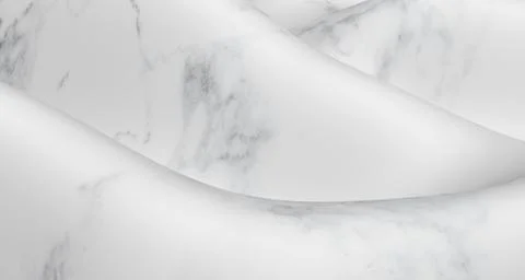 3d illustration White marble pattern On the wavy surface, the white marble sw Stock Illustration