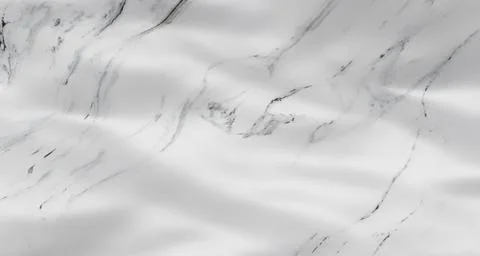 3d illustration White marble pattern On the wavy surface, the white marble sw Stock Illustration