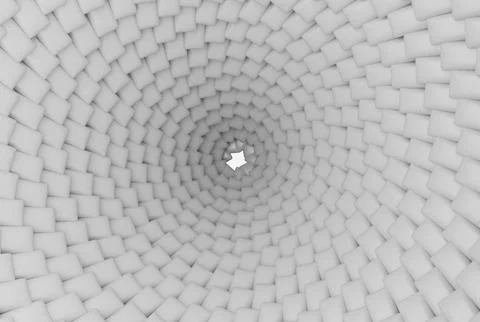 3d illustration of White mint chewing gum spiral as background, bubble gum mint イラスト素材