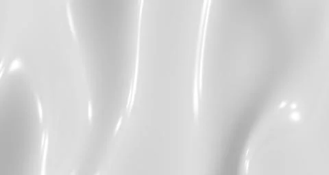 3d illustration white wrinkle background, swaying glossy material Abstract mo Stock Illustration