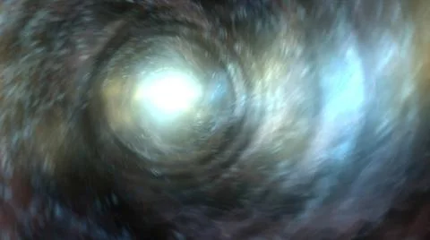 3d illustration - Wormhole space deformation, science fiction. Illustrazione stock