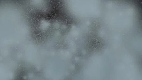 3d illustrations, overlapping the snow through the simulation イラスト素材