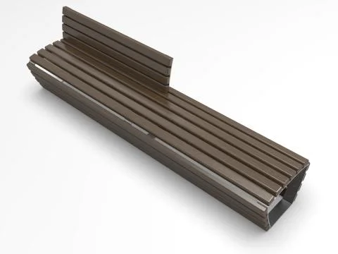 3d image of Bench Campus Big Line BL00005.jpg Stock Illustration