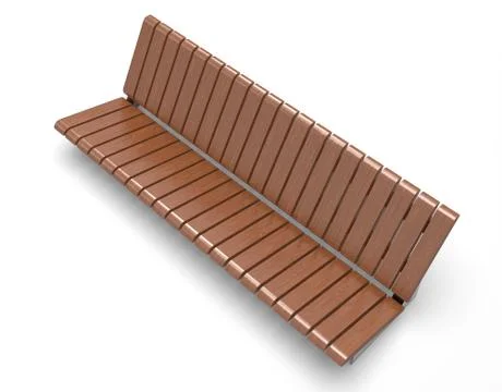 3d image of Bench park and urban Flip 00004.jpg Ilustração Stock