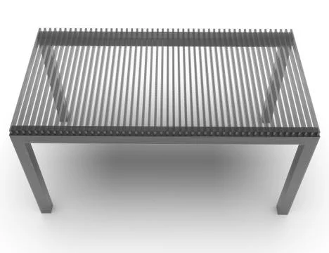 3d image of Big rectangular tent 00004.jpg Stock Illustration