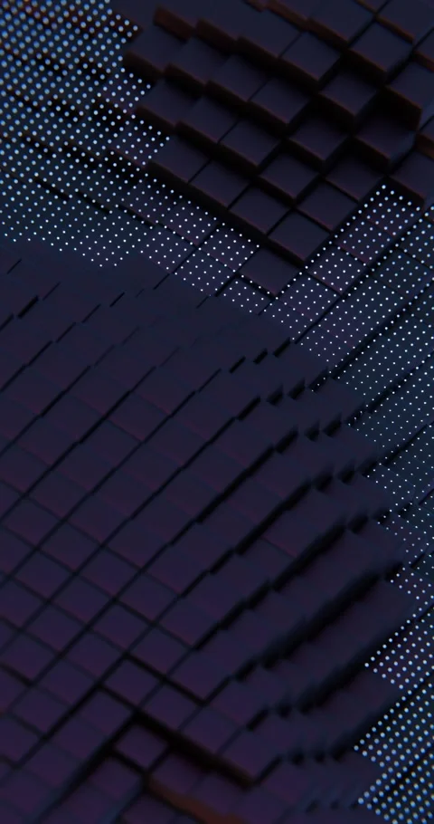 A 3d image of a black and white pattern Stock Footage 309924782
