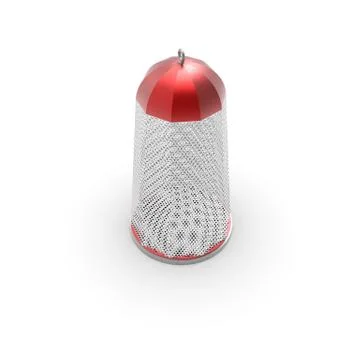 3d image of color Bollard octagonal shape 01 Stock Illustration