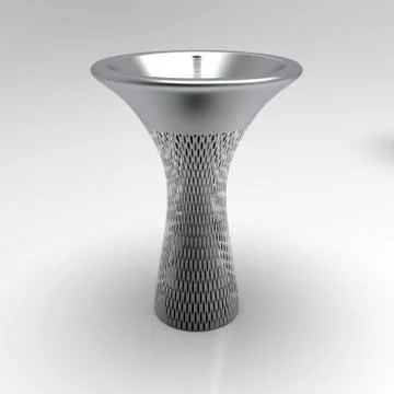 3d image of Drinking fresh water fountain 03 Stock Illustration