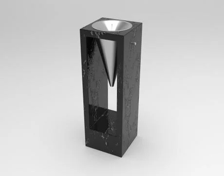 3d image of Fountain drinking ypsilon 00003.jpg Stock Illustration