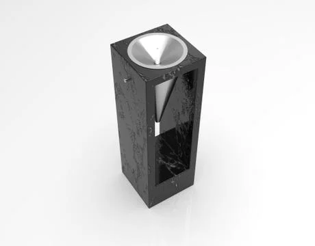 3d image of Fountain drinking ypsilon 00001.jpg Stock Illustration