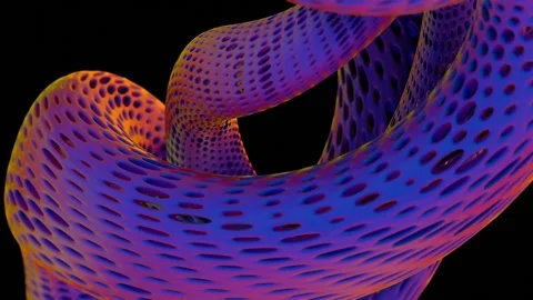 A 3d image of a human cell Video stock 309928443