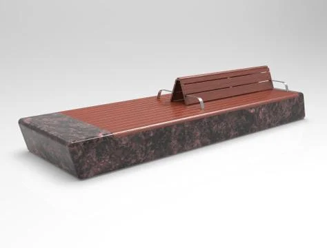 3d image of large benchToranku Lua XL 00001.jpg イラスト素材