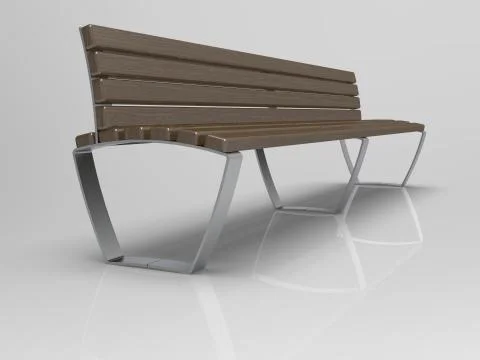 3d image of lBench Campus Line B 00005.jpg Stock Illustration