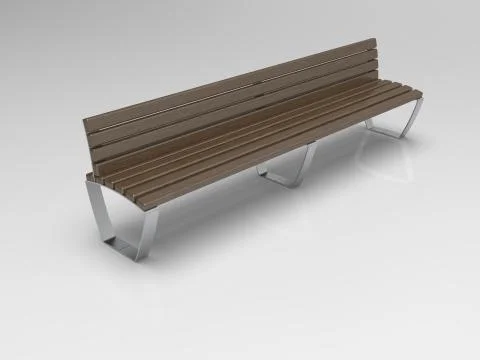 3d image of lBench Campus Line B 00001.jpg Stock Illustration