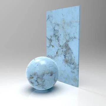 3d image of materials for rendering and texturing 9 Stock Illustration