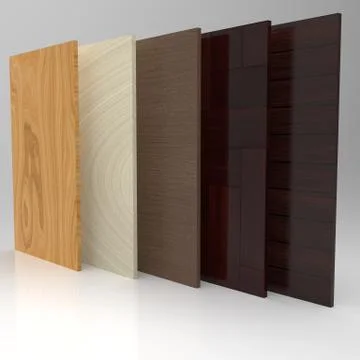 3d image of materials for rendering and texturing 6 Stock Illustration