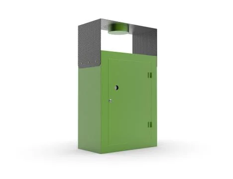 3d image of park and urban Urn Reef 00006.jpg Ilustração Stock