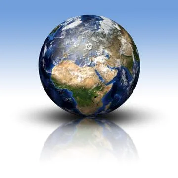 3D image of planet Earth Stock Illustration